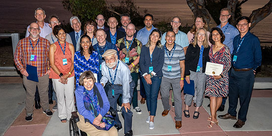 Winners of the 2022 UC Tech Awards convene at UC San Diego on Aug. 16, 2022