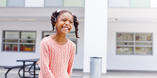 Girl with Pigtails - UCLA Day