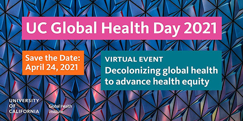 UC Global Health Day announcement