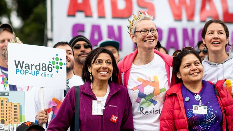 AIDS Walk SF participants