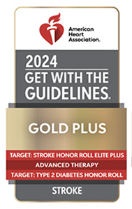 American Heart Association Get with the Guidelines Gold Plus Stroke Award