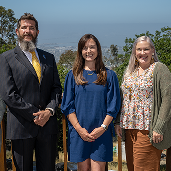 CUCSA Exec Board members John Bodenschatz, Jen Bowser & Desiree Hennon