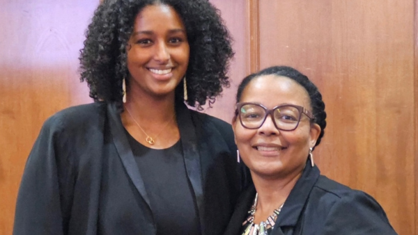 Emebet Aklilu and Coretta Jenerette