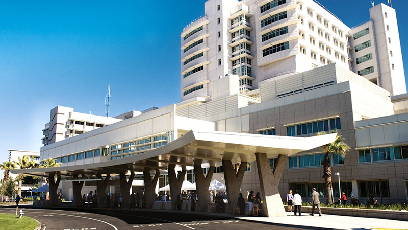 Exterior of UC Davis Medical Center