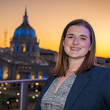 Julia Jordan by SF city hall