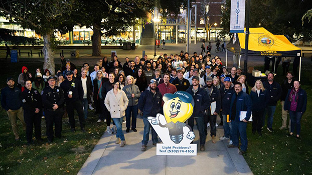 Annual UC Davis Campus Safety Lighting Walk