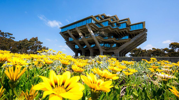 Giesel Library UC San Diego