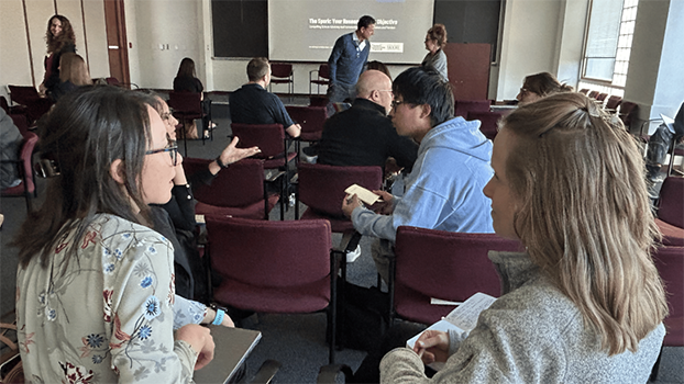 Participants in a UC San Diego advocacy event