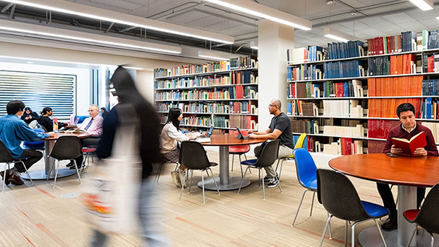 Sara Miller McCune Arts Library at UC Santa Barbara