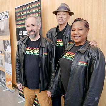 Tenderloin community advocates Dennis McCauley, Del Seymour, and Shavonne Allen 