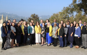 Group of people standing outside