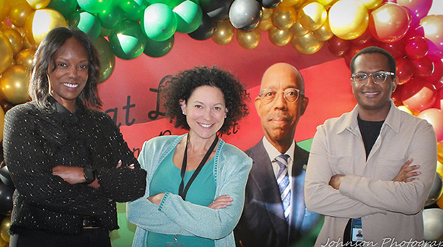 Attendees at President Drake's farewell celebration