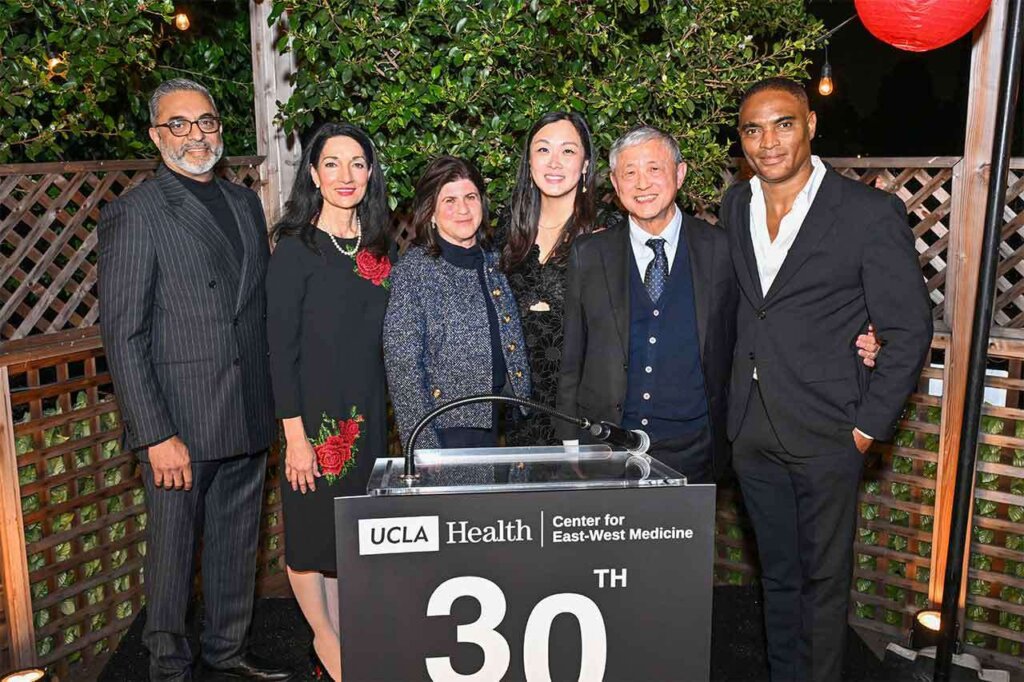Roland Tellis, Johnese Spisso, Beth Friedman, Dr. Katie Hu, Dr. Ka-Kit Hui and Gerard Bush.