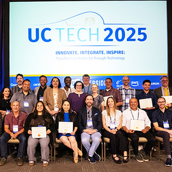UC Tech Awards winners 2025