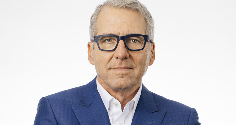 President Milliken head and shoulders with a serious expression