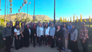 Group of people standing outside
