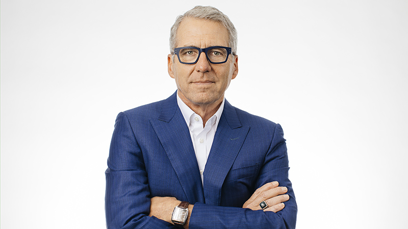 President Milliken head and shoulders with a serious expression