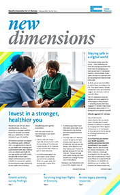 Screenshot of Feb. 2026 New Dimensions