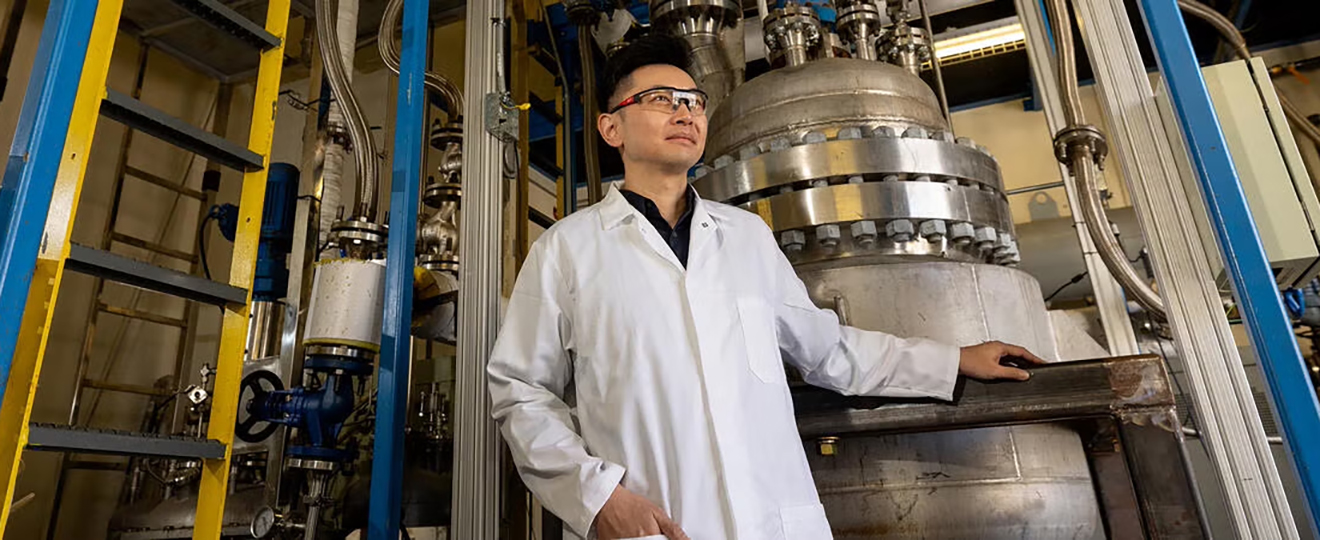 Charles Cai at UC Riverside