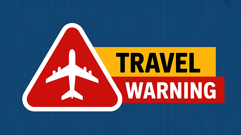 Travel warning
