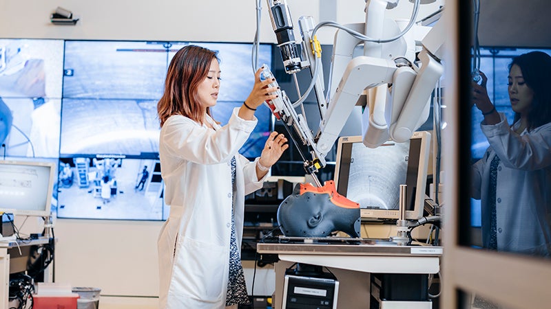 Ronald Reagan Hospital 
CASIT Lab (robotics)