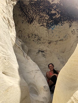 Eva in the desert