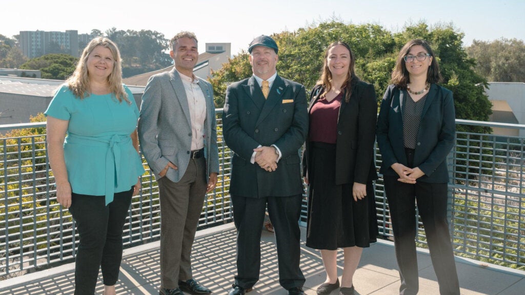CUCSA Executive Board outside
